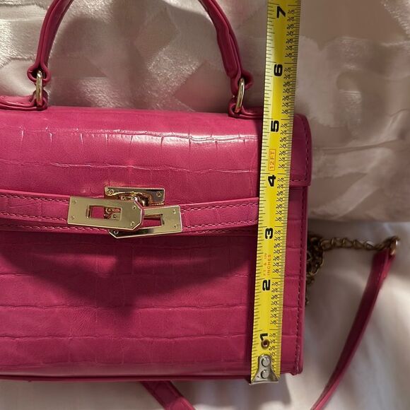 NWOT RARE Like Dreams Jasmine Mini Crossbody in Fuchsia - Picture 8 of 16